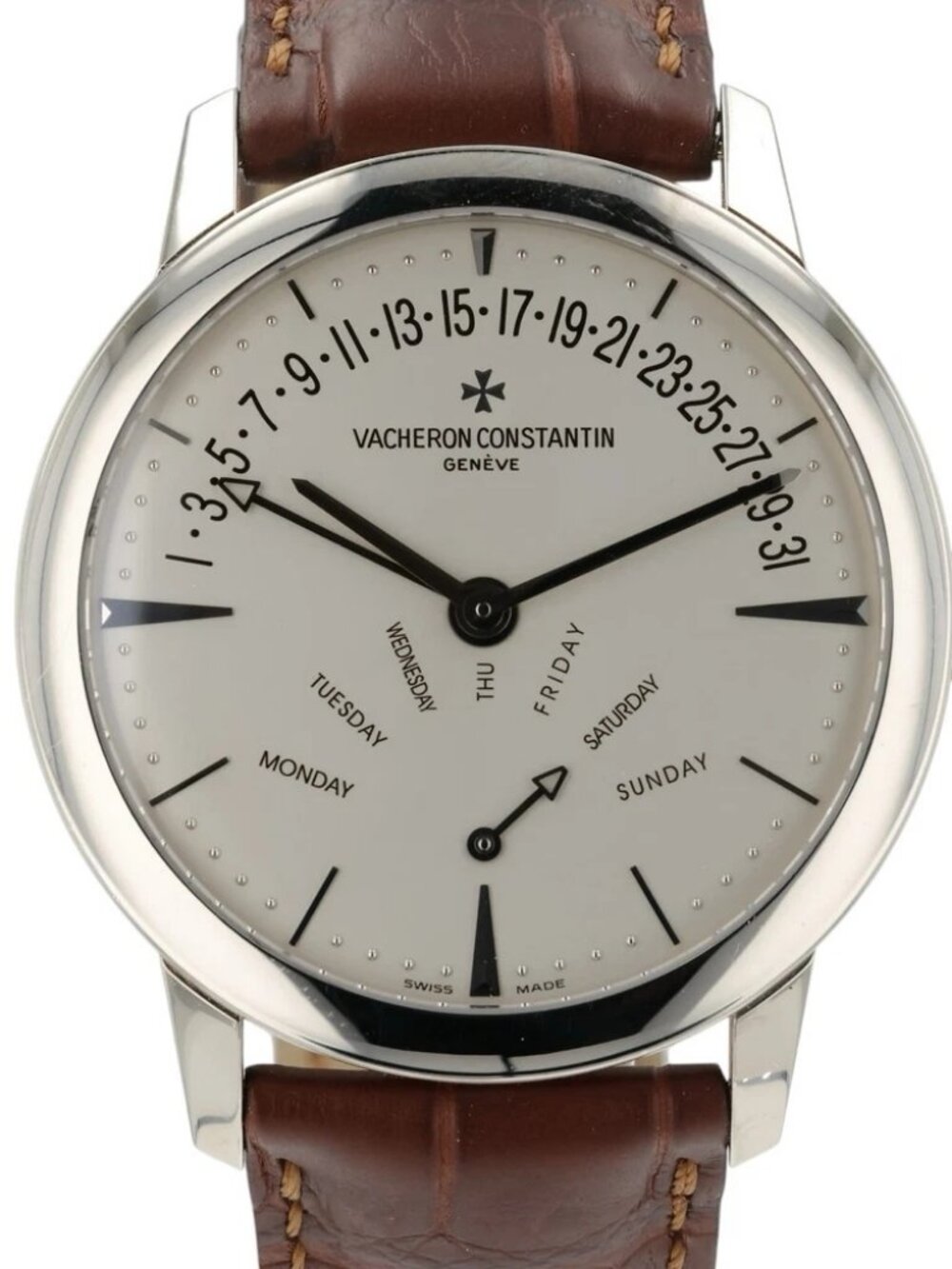 Vacheron Constantin Patrimony Silver Dial 18k White Gold 42.5mm Automatic Men’s